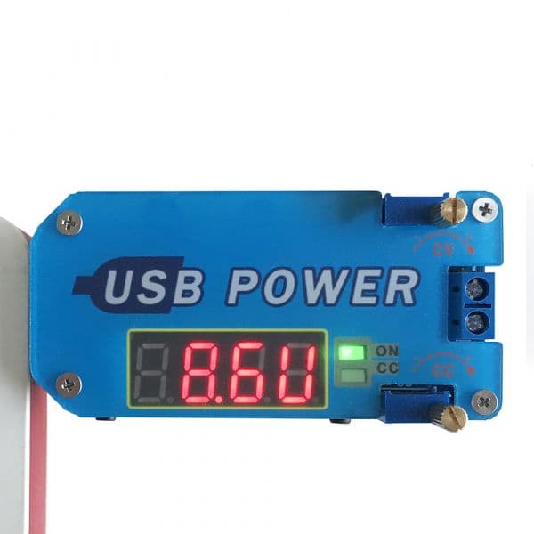 Picture of a small usb power supply.